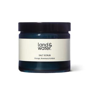 Land & Water Orange, Rosemary & Mint Salt Scrub 300g